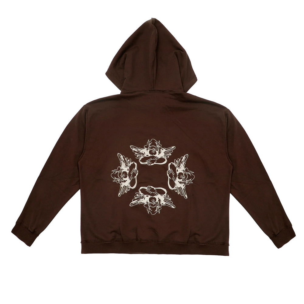 
                  
                    Load image into Gallery viewer, Boys Lie Eyes Wide Shut Hoodie &amp;#39;Brown&amp;#39;
                  
                