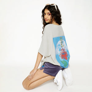 
                  
                    Load image into Gallery viewer, Boys Lie Let it Grow Boyfriend T-Shirt &amp;#39;Taupe&amp;#39;
                  
                
