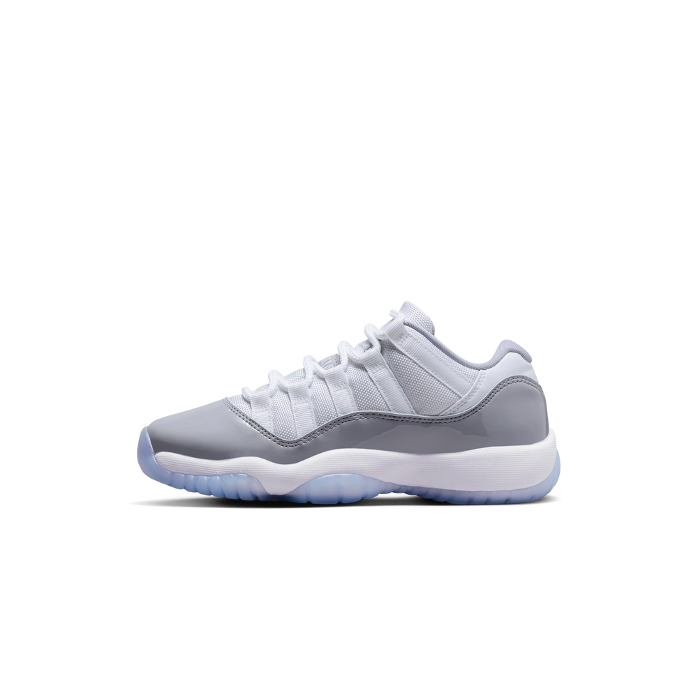 
                  
                    Load image into Gallery viewer, Youth Air Jordan 11 Retro Low &amp;#39;Cement Grey&amp;#39;
                  
                