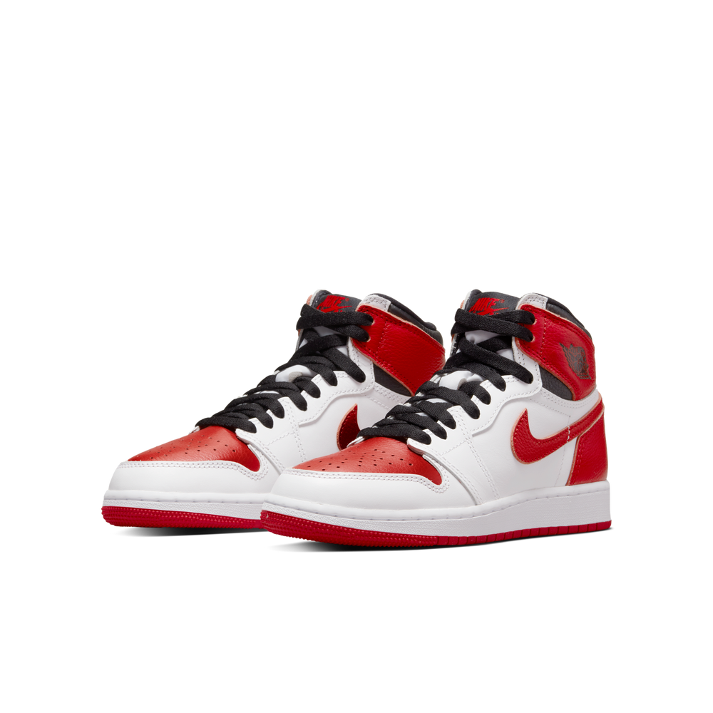 
                  
                    Load image into Gallery viewer, Youth Air Jordan 1 High OG GS &amp;#39;Heritage&amp;#39;
                  
                