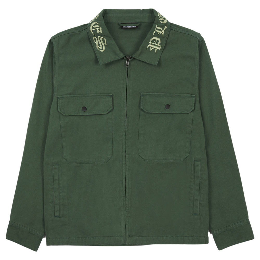 Pleasures Temper Work Jacket 'Green'