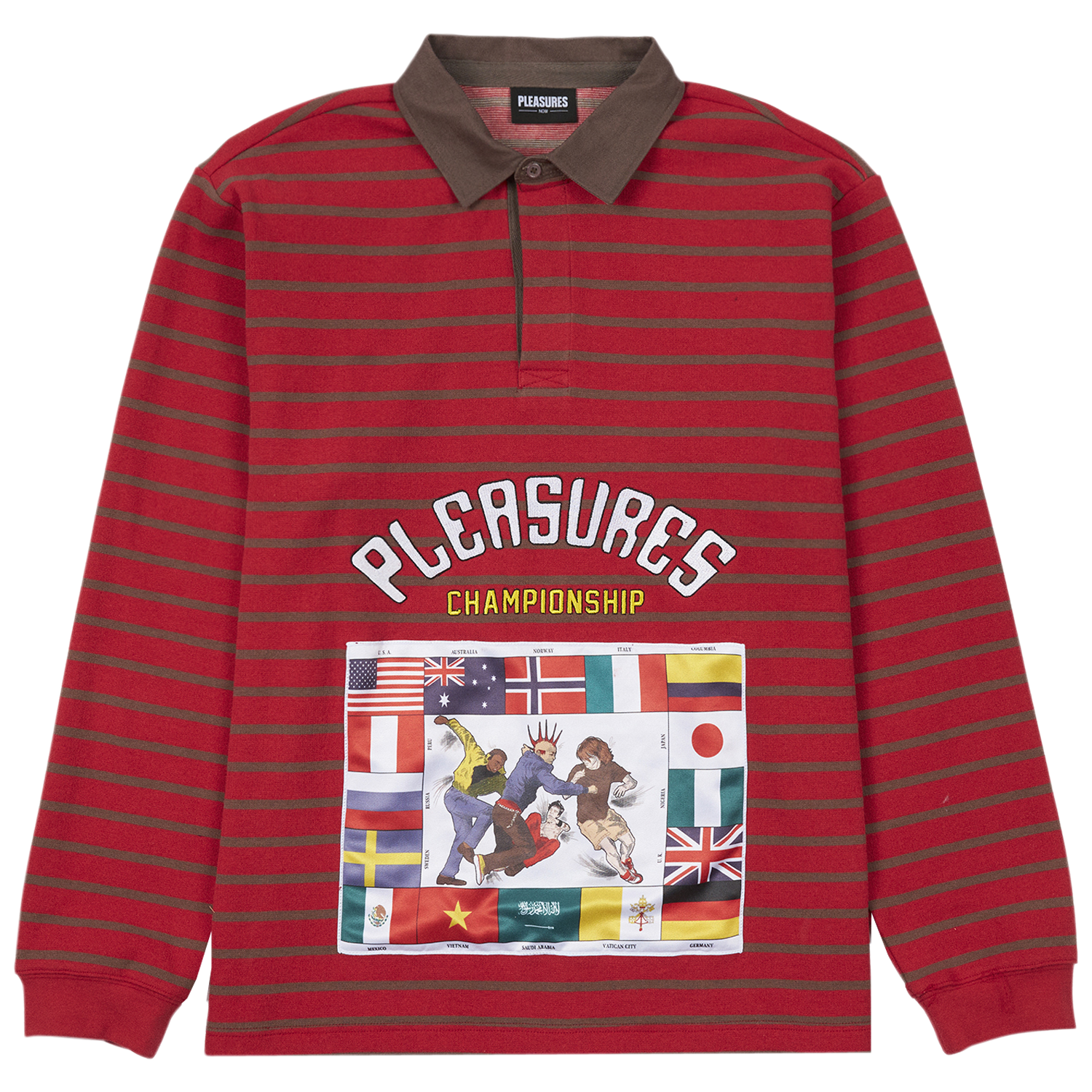 Pleasures Championship Rugby LS 'Red'