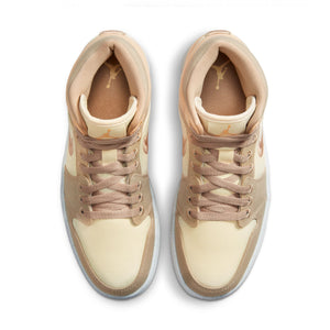
                  
                    Load image into Gallery viewer, Womens Air Jordan 1 Mid SE &amp;#39; Canvas Khaki&amp;#39;
                  
                