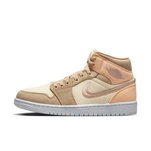 
                  
                    Load image into Gallery viewer, Womens Air Jordan 1 Mid SE &amp;#39; Canvas Khaki&amp;#39;
                  
                
