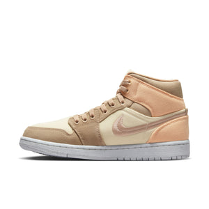 
                  
                    Load image into Gallery viewer, Womens Air Jordan 1 Mid SE &amp;#39; Canvas Khaki&amp;#39;
                  
                
