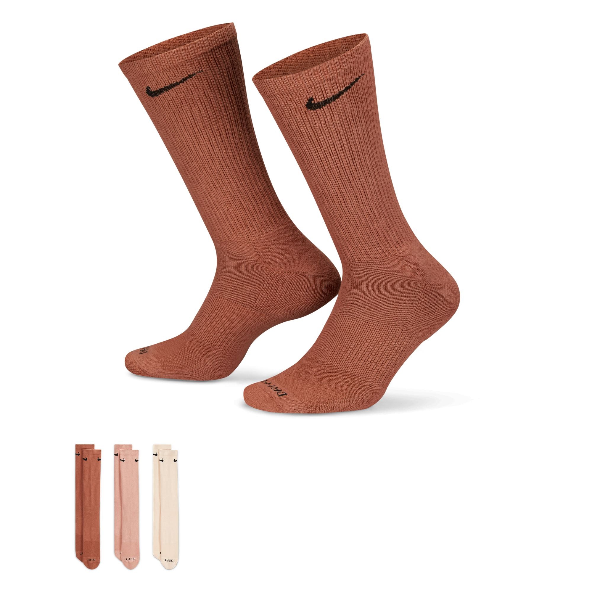 Nike Everyday Plus Cushioned Socks 'Pink'