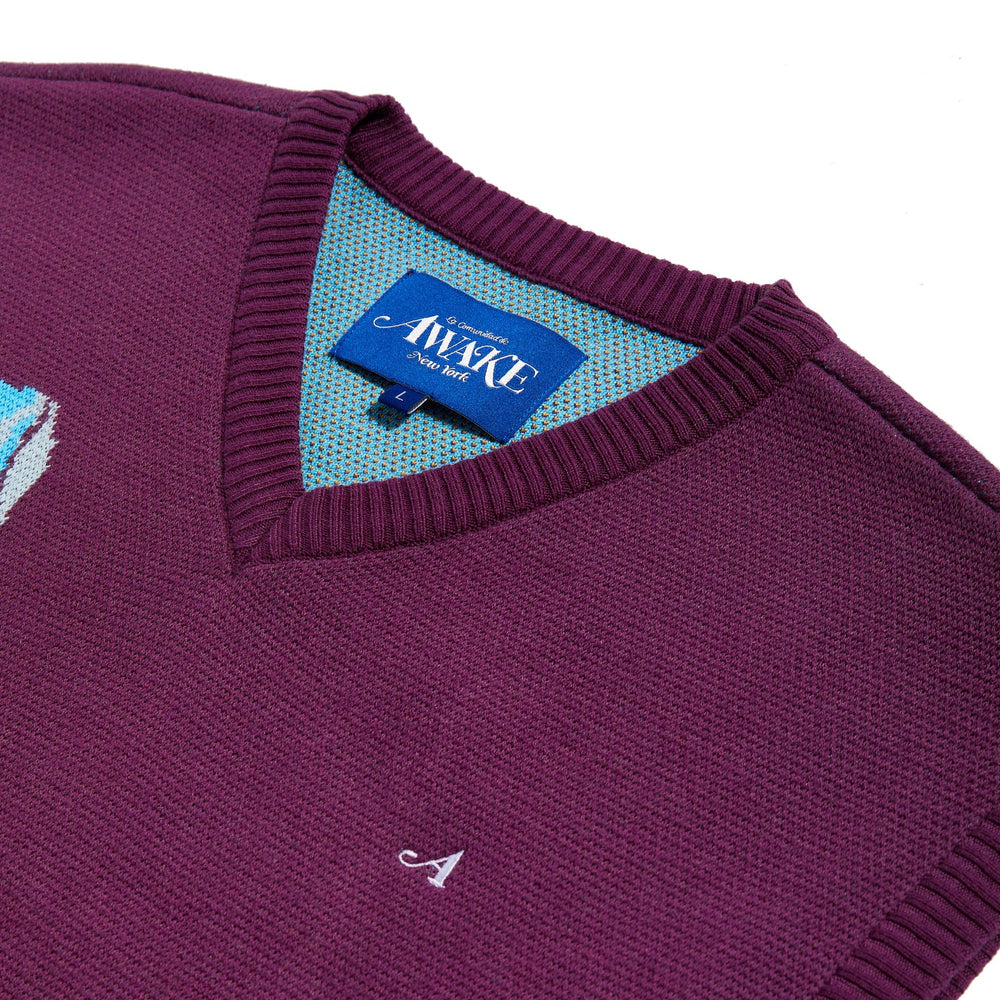 
                  
                    Load image into Gallery viewer, Awake Floral Sweater Vest &amp;#39;Magenta&amp;#39;
                  
                