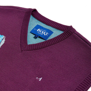 
                  
                    Load image into Gallery viewer, Awake Floral Sweater Vest &amp;#39;Magenta&amp;#39;
                  
                