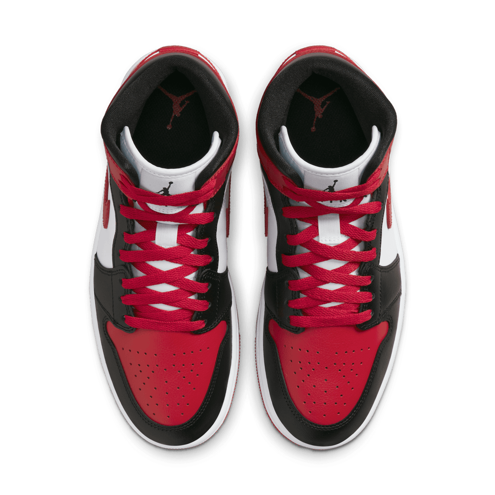 
                  
                    Load image into Gallery viewer, Womens Air Jordan 1 Mid &amp;#39;Black/Red&amp;#39;
                  
                