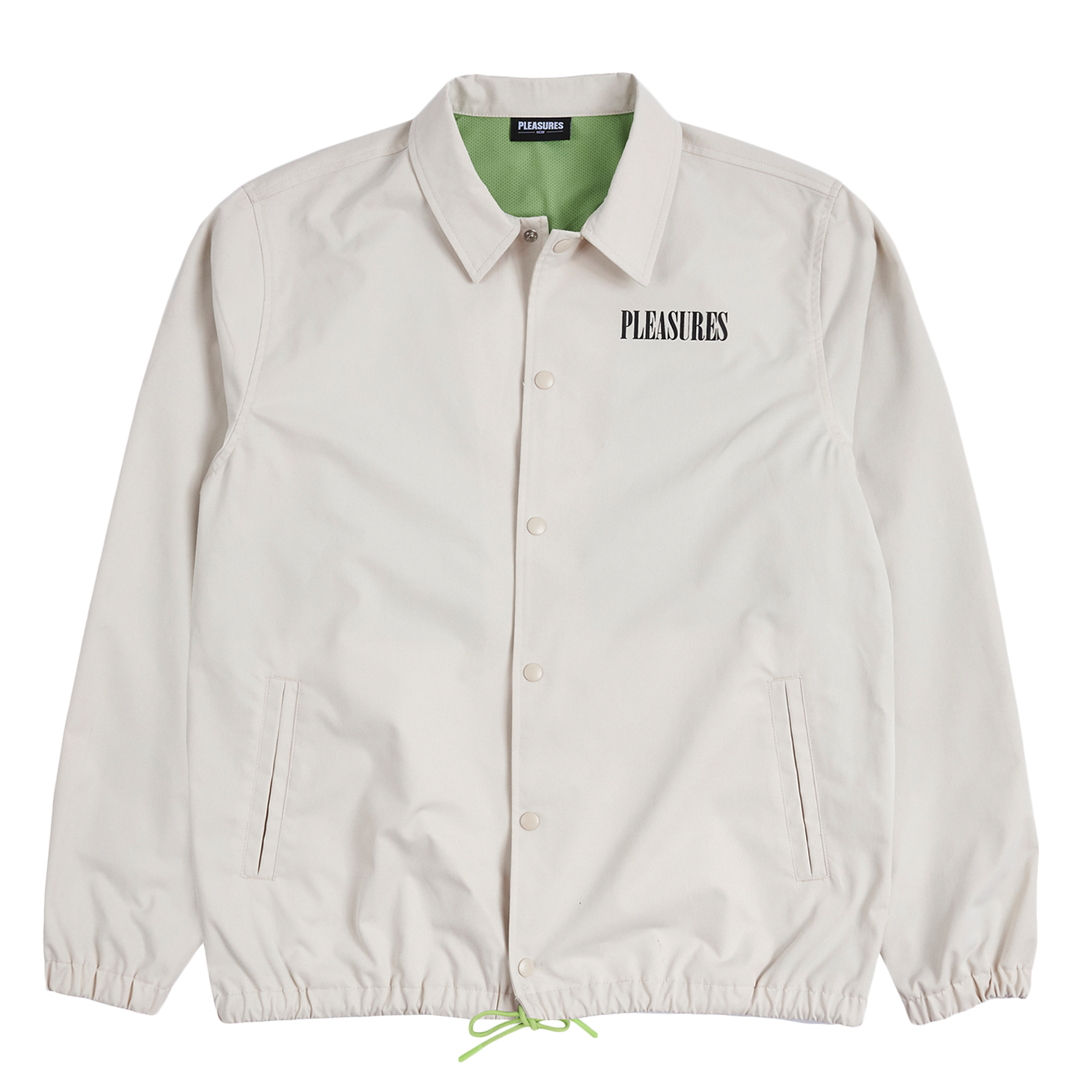 Pleasures Bended Coach Jacket 'White'