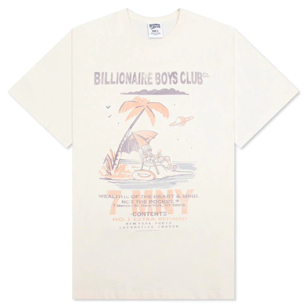 Billionaire Boys Club Extra Refind SS T-Shirt 'Cream'