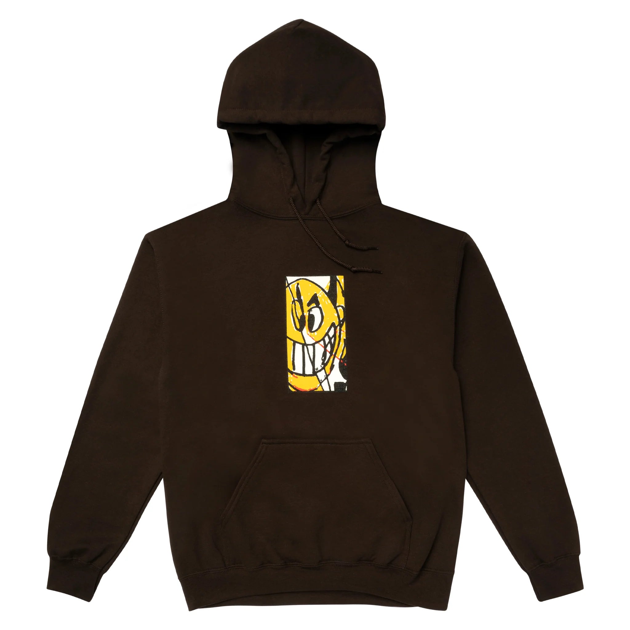 WKND Skateboard Cracked Hoodie 'Brown'