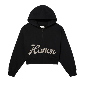 
                  
                    Load image into Gallery viewer, Womens Honor The Gift Cropped Hoodie &amp;#39;Black&amp;#39;
                  
                