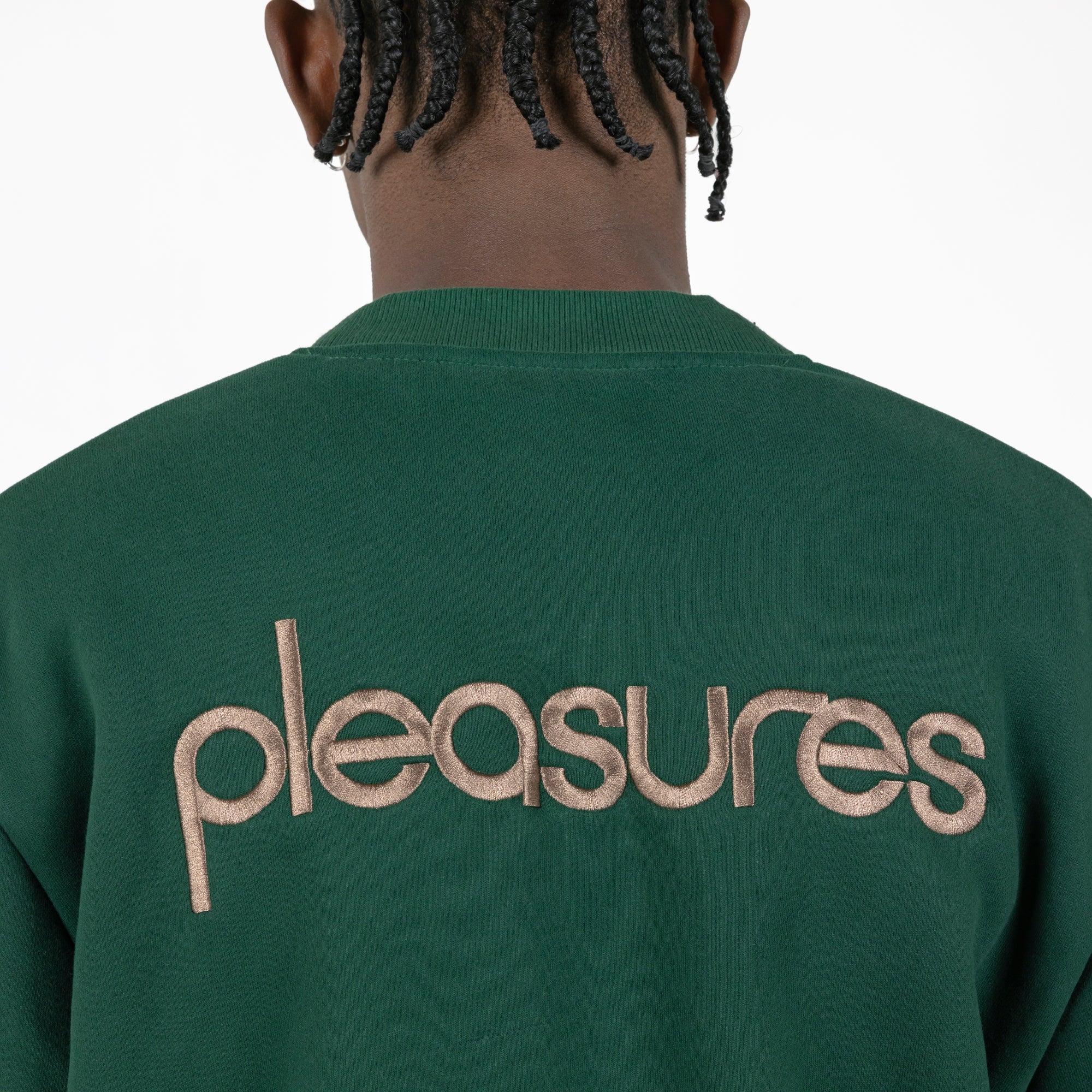 Pleasures Blur Cardigan Sweater 'Green'