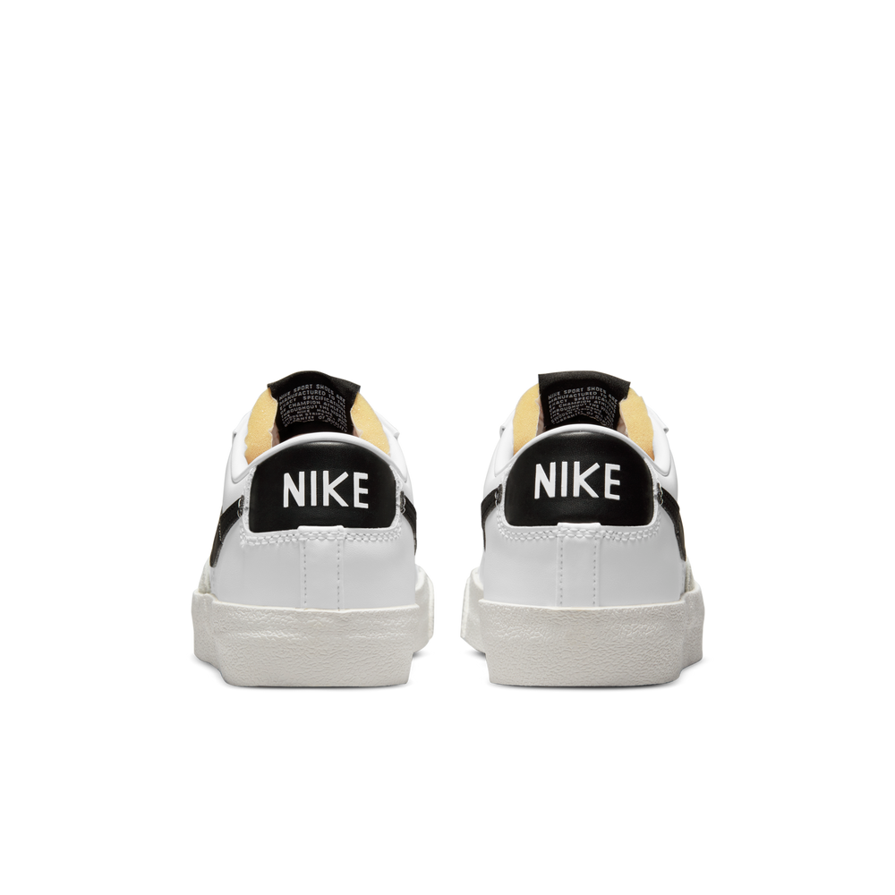 
                  
                    Load image into Gallery viewer, Womens Nike Blazer Low &amp;#39;77 &amp;#39;White/ Black Heel&amp;#39;
                  
                