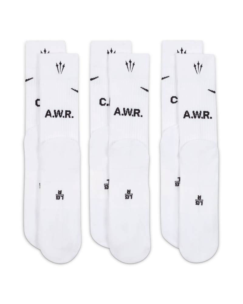 
                  
                    Load image into Gallery viewer, NOCTA x Nike Crew Socks &amp;#39;White&amp;#39;
                  
                