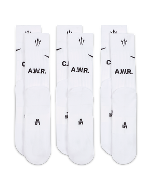 
                  
                    Load image into Gallery viewer, NOCTA x Nike Crew Socks &amp;#39;White&amp;#39;
                  
                
