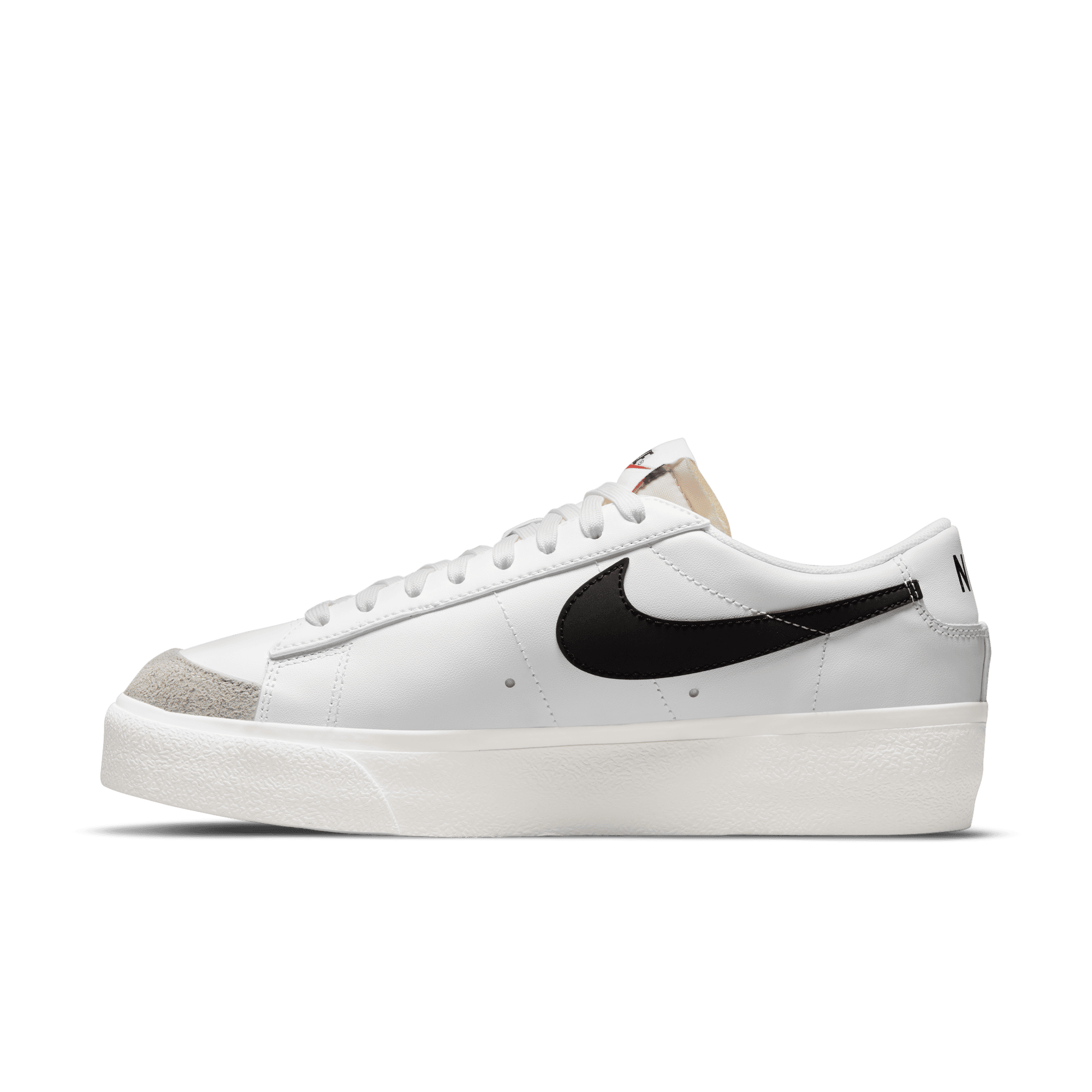 Womens Nike Blazer Low Platform 'White/Black'