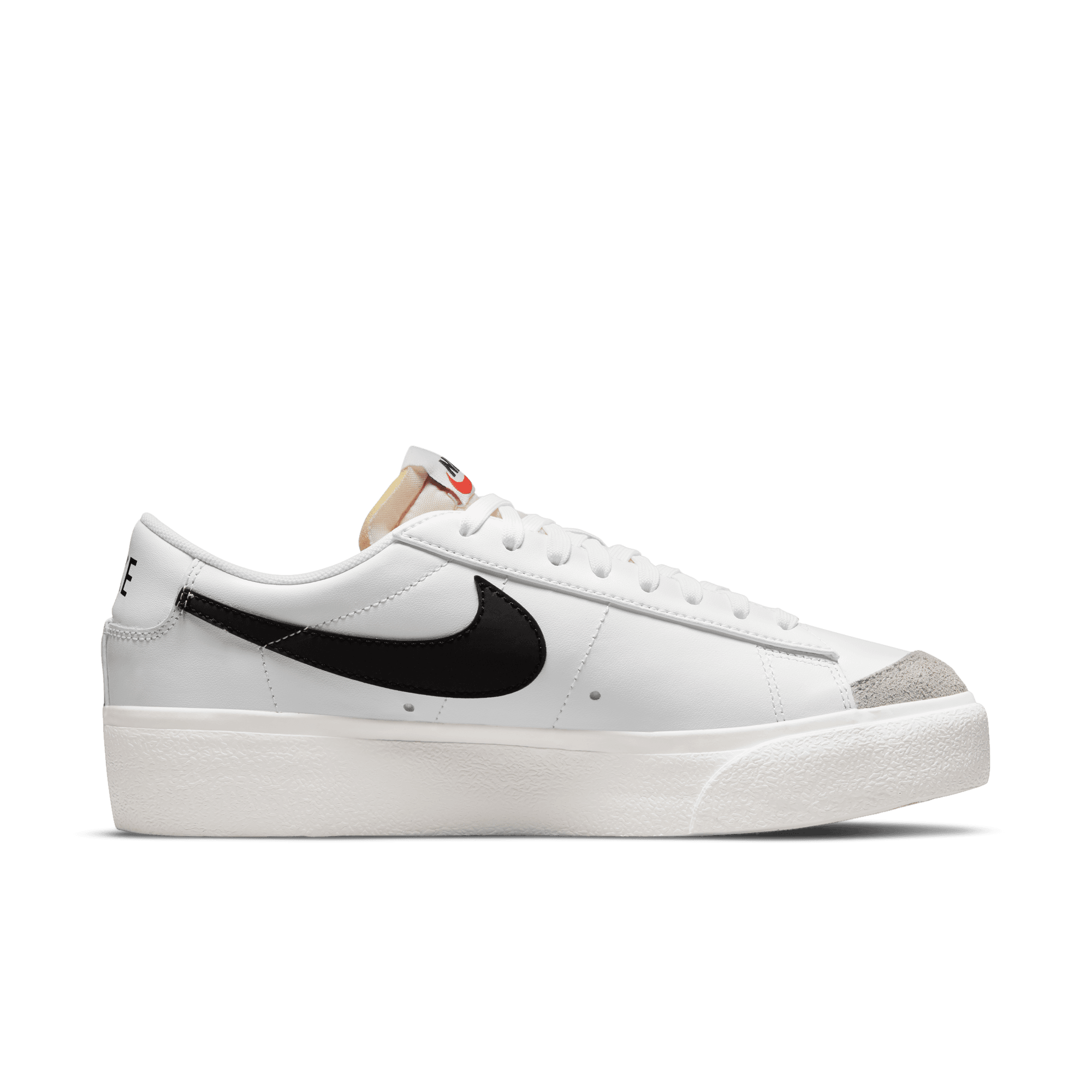 Womens Nike Blazer Low Platform 'White/Black'