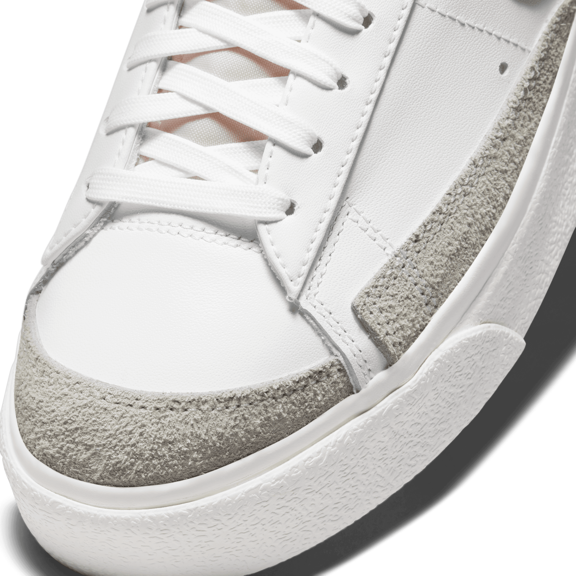 Womens Nike Blazer Low Platform 'White/Black'
