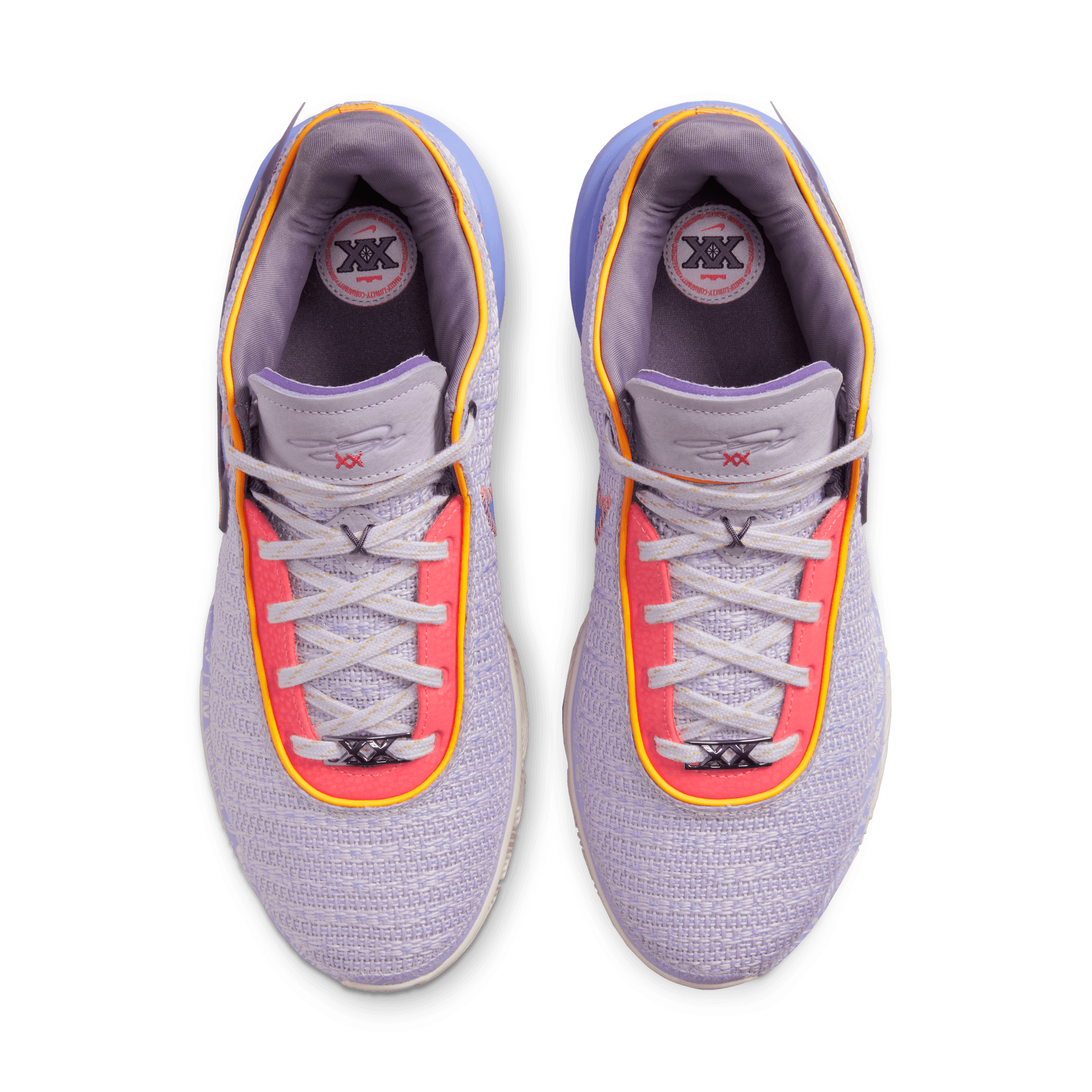 Lebron 15 purple clearance and gold