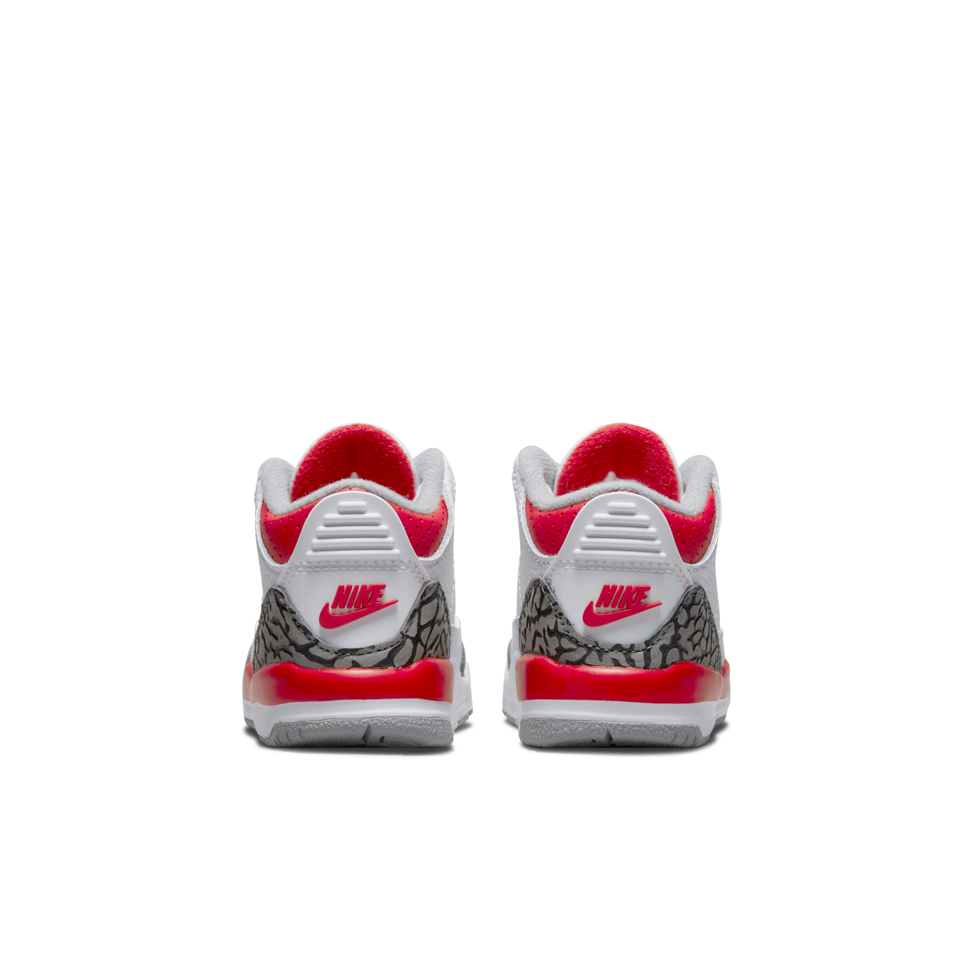 Youth Air Jordan 3 Retro "Fire Red' Toddler