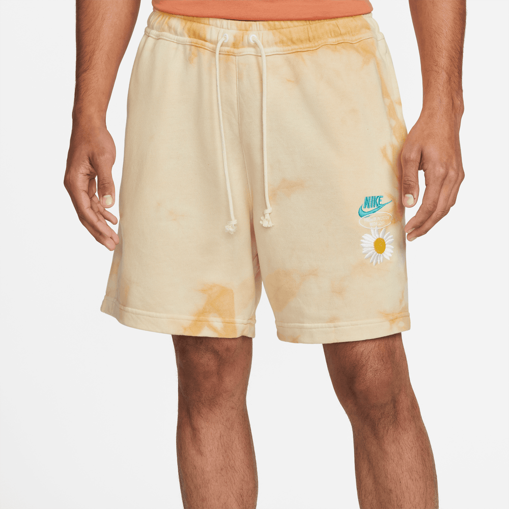 Nike Sportswear French Terry Shorts 'Sanded Gold'