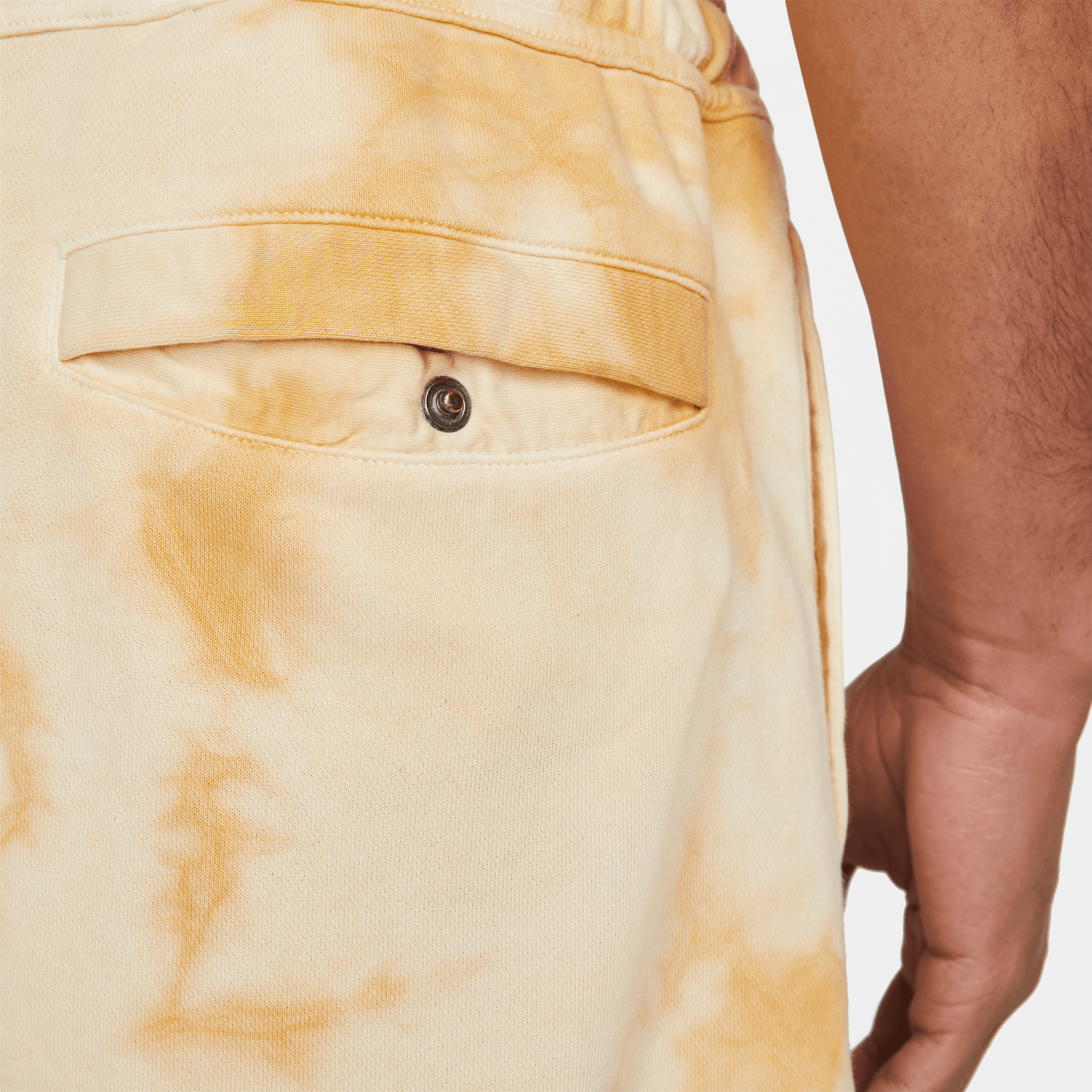 Nike Sportswear French Terry Shorts 'Sanded Gold'
