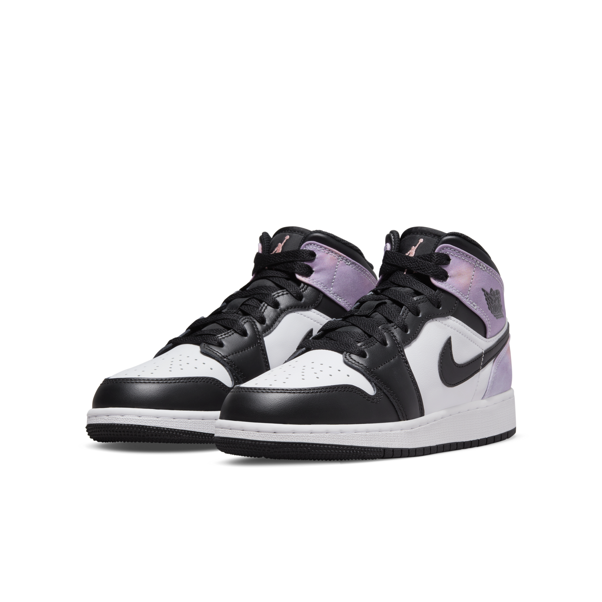 Youth Air Jordan 1 Mid 'Bleached Coral'