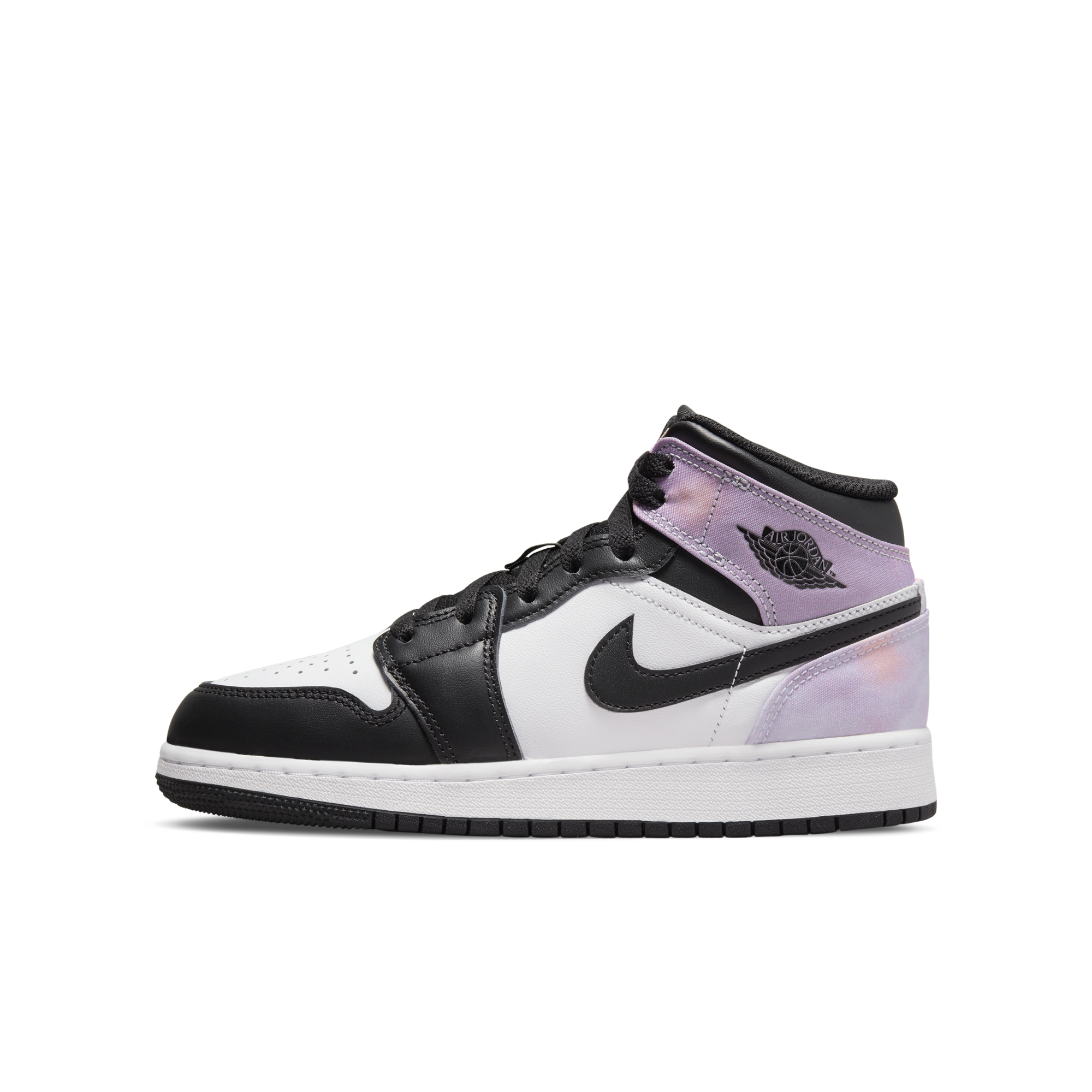 Youth Air Jordan 1 Mid 'Bleached Coral'