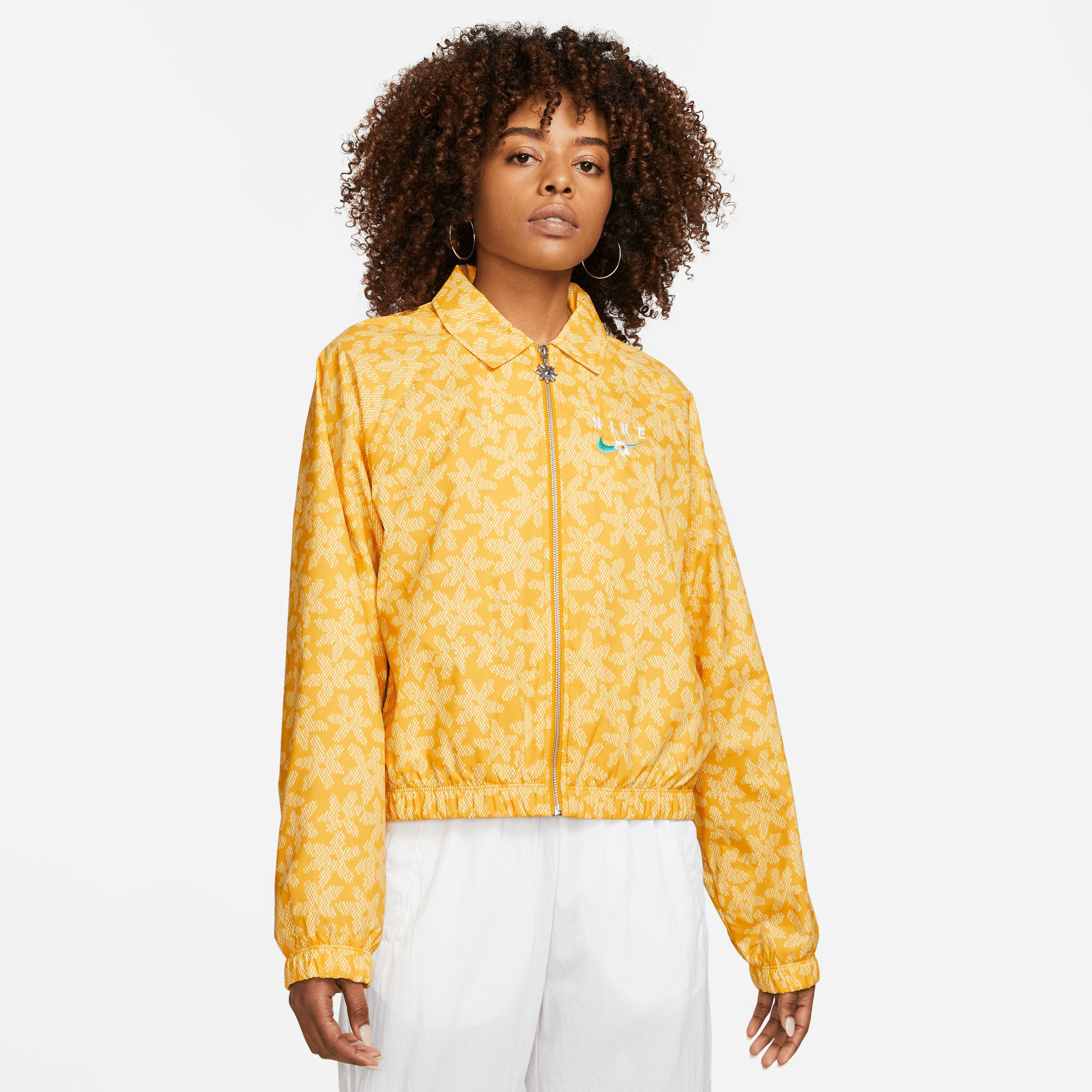 Womens Nike Sportswear Jacket 'Yellow'