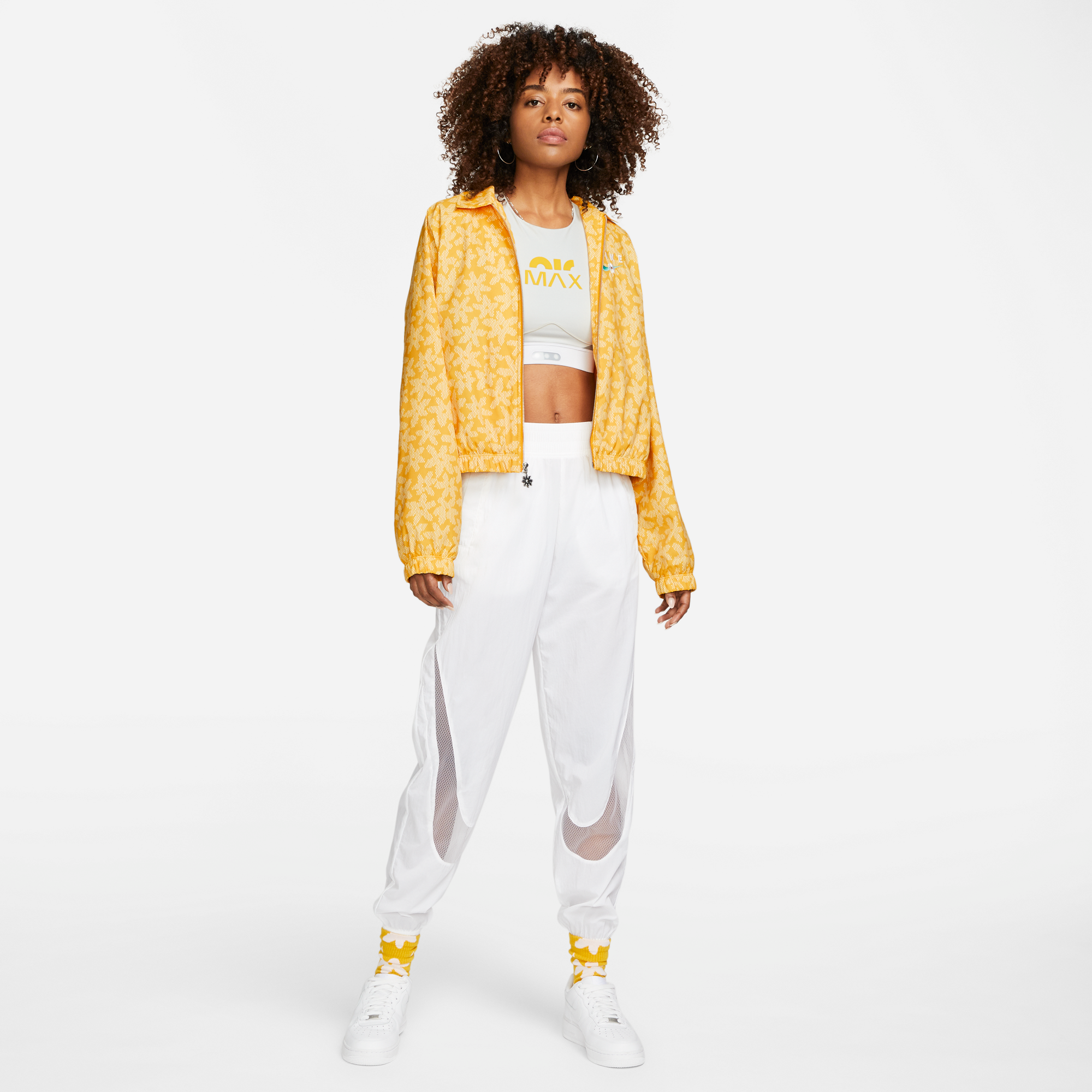 Womens Nike Sportswear Jacket 'Yellow'