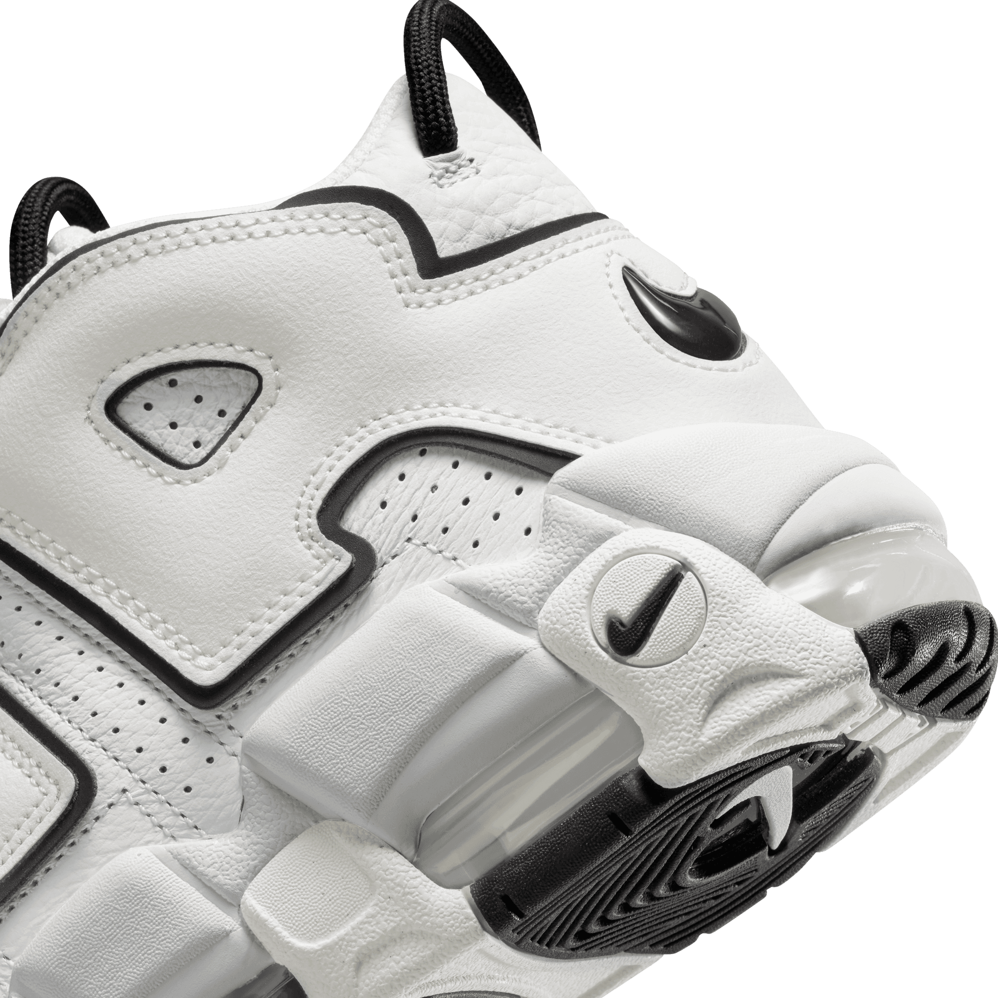 Womens Nike Air More Uptempo 'White/Black'