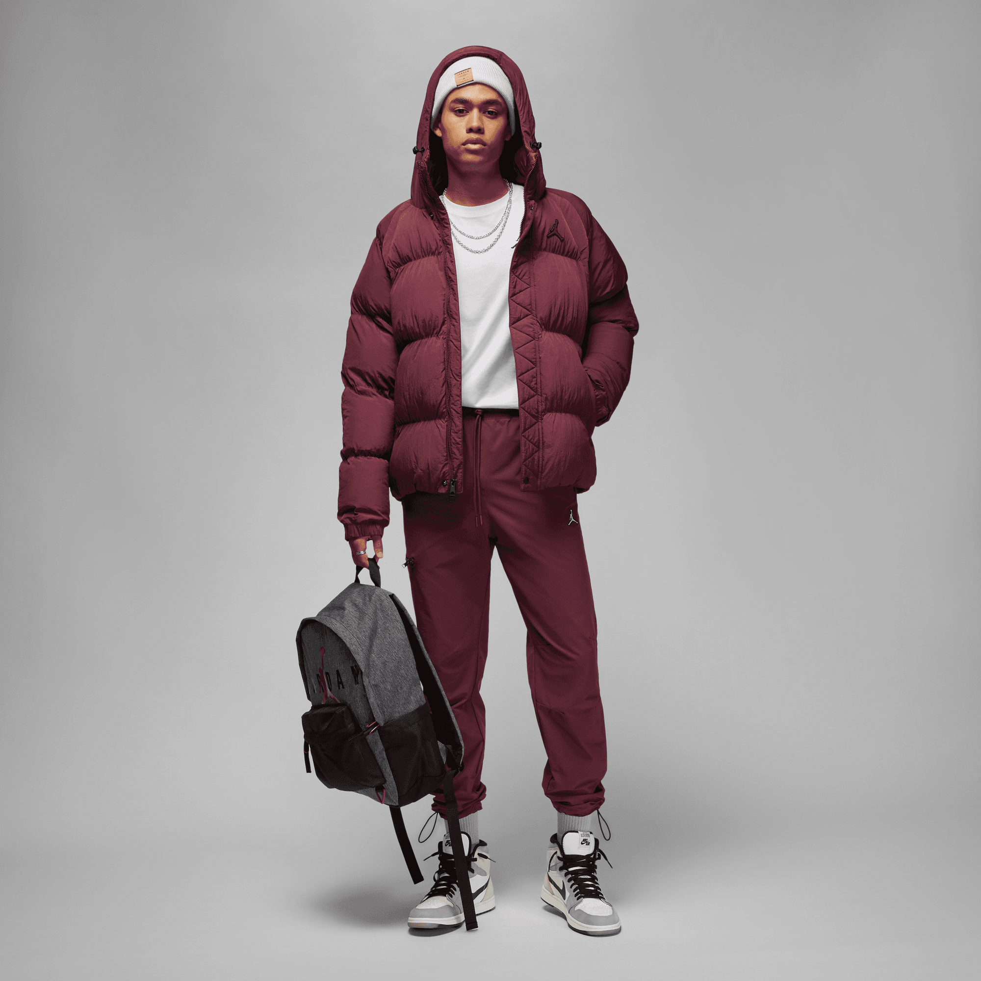 Jordan Essential Puffer Jacket 'Cherrywood'