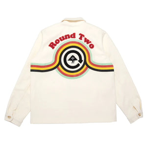 
                  
                    Load image into Gallery viewer, Round Two x LRG Stripe Coat &amp;#39;White&amp;#39;
                  
                