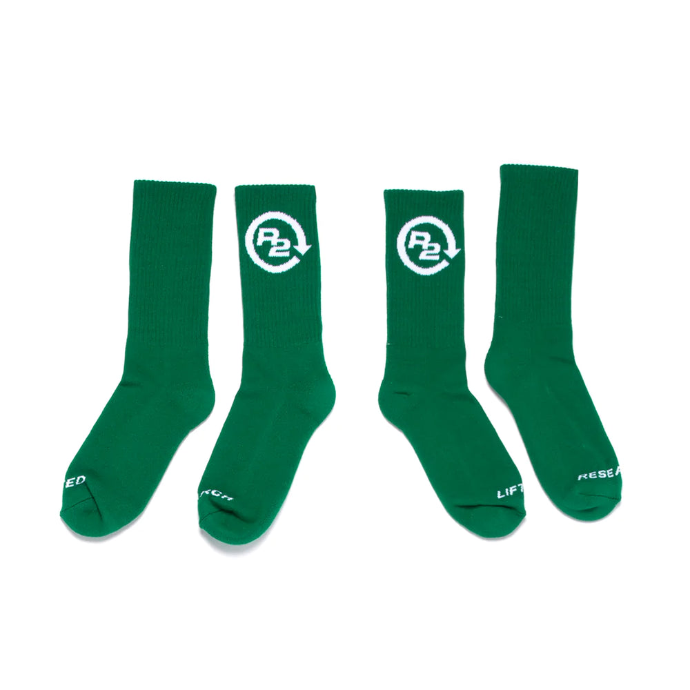 Round Two x LRG R2 Socks 'Green'
