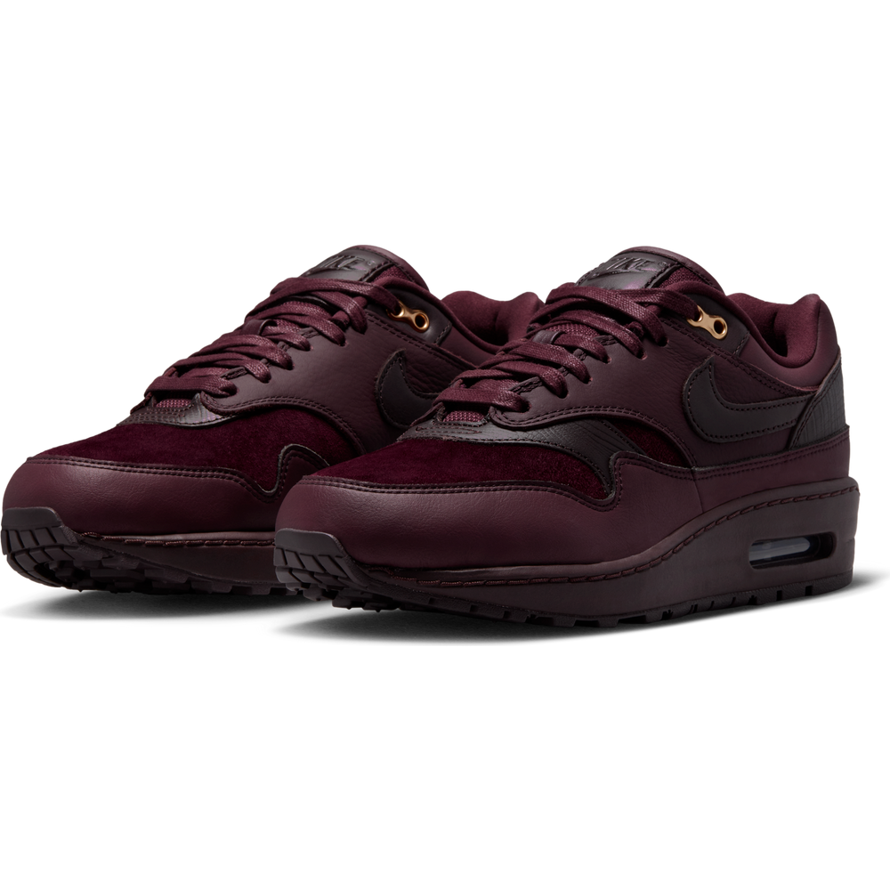 
                  
                    Load image into Gallery viewer, Womens Nike Air Max 1 &amp;#39;87 &amp;#39;Burgundy Crush&amp;#39;
                  
                