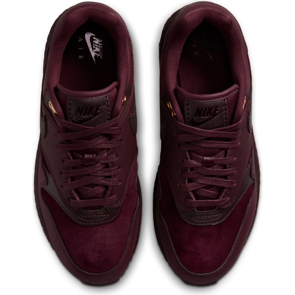 
                  
                    Load image into Gallery viewer, Womens Nike Air Max 1 &amp;#39;87 &amp;#39;Burgundy Crush&amp;#39;
                  
                