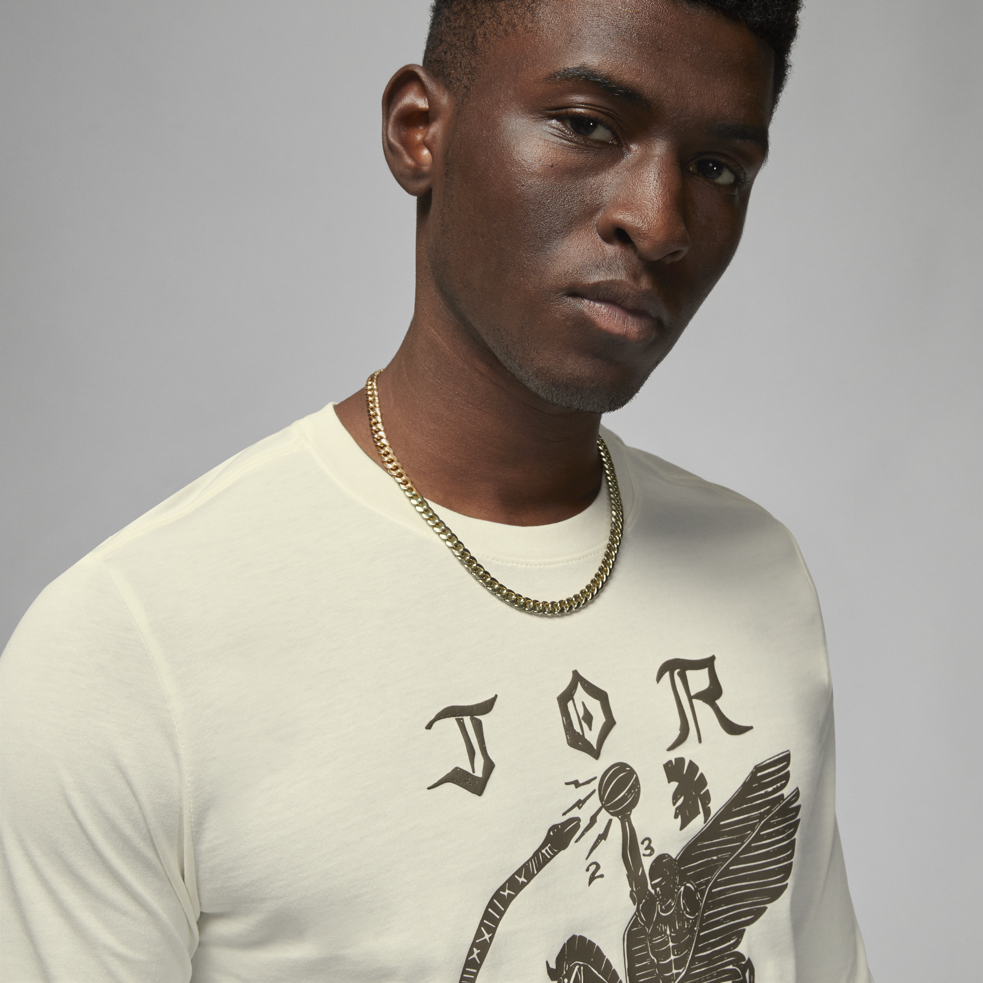 Jordan Artist Series by Umar Rashid Long Sleeve T-Shirt 'Sail'
