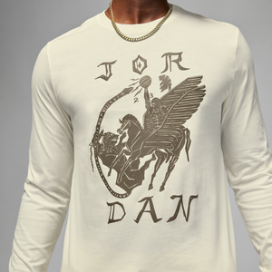
                  
                    Load image into Gallery viewer, Jordan Artist Series by Umar Rashid Long Sleeve T-Shirt &amp;#39;Sail&amp;#39;
                  
                