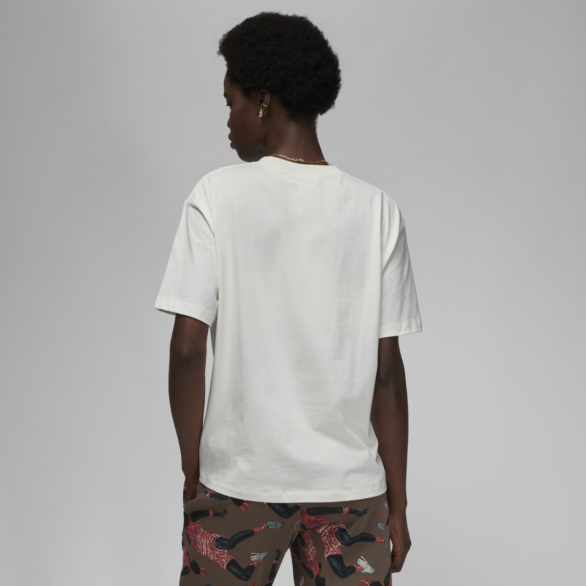 Womens Jordan Artist Series by Parker Duncan T Shirt ' Sail'