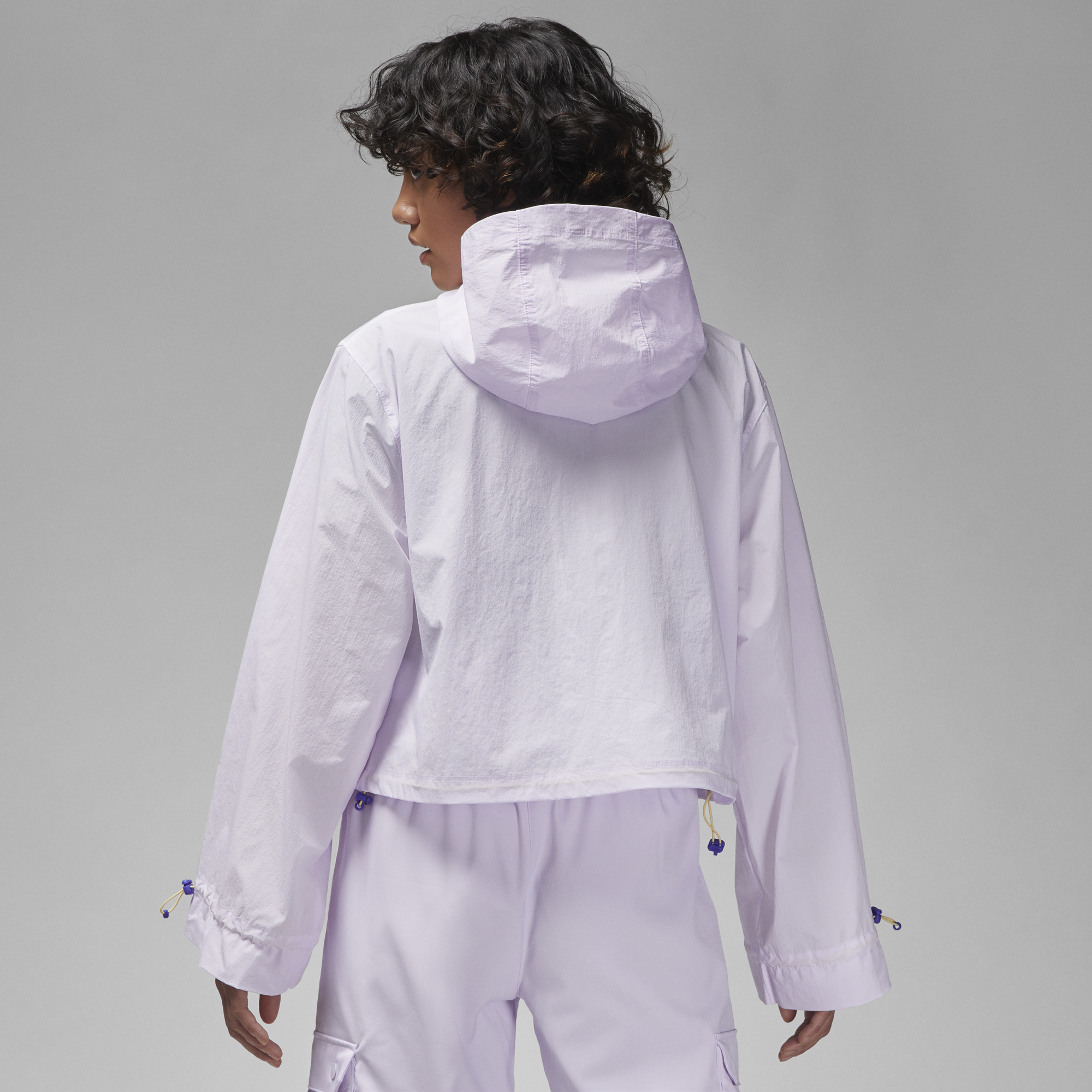 Womens Jordan Sport Lightweight Jacket 'Barely Grape'