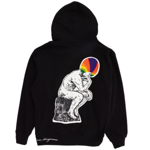 
                  
                    Load image into Gallery viewer, Pleasures Discourse Hoodie &amp;#39;Black&amp;#39;
                  
                