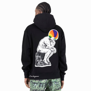 
                  
                    Load image into Gallery viewer, Pleasures Discourse Hoodie &amp;#39;Black&amp;#39;
                  
                
