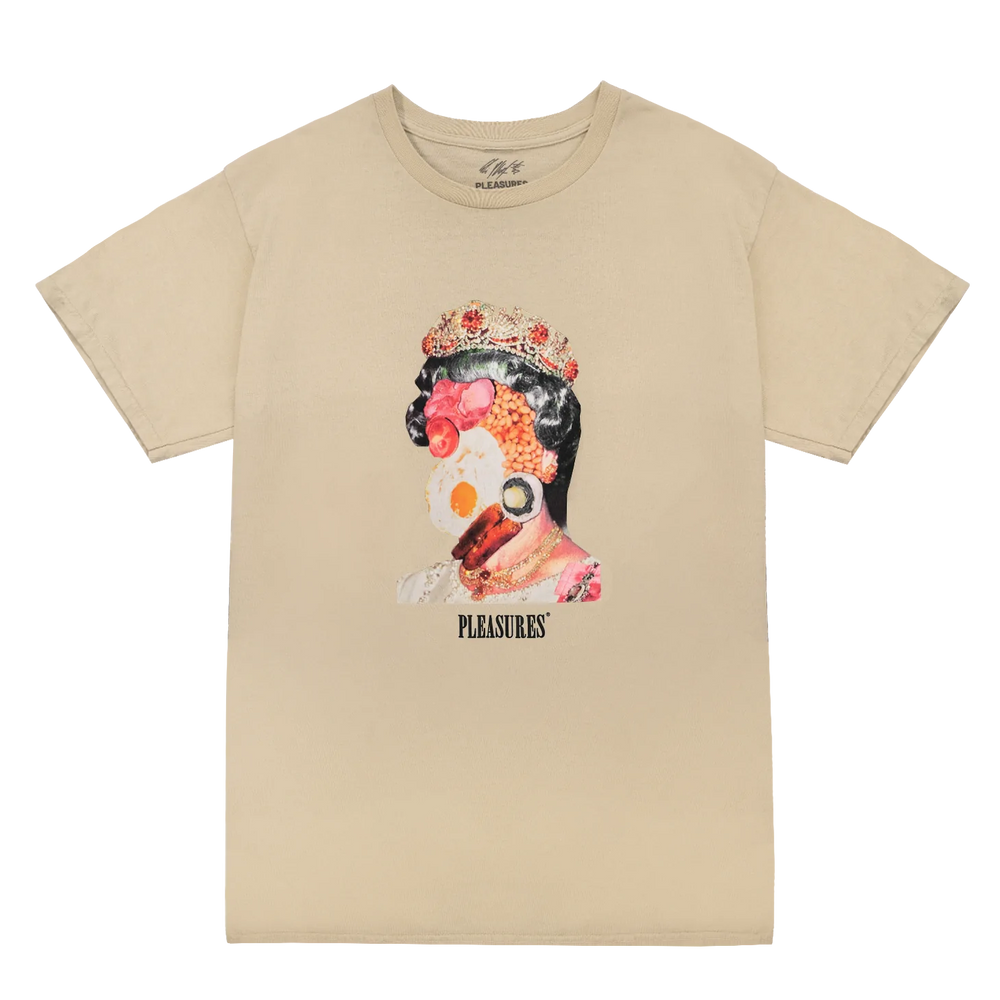 Pleasures English Breakfast T-Shirt 'Natural'