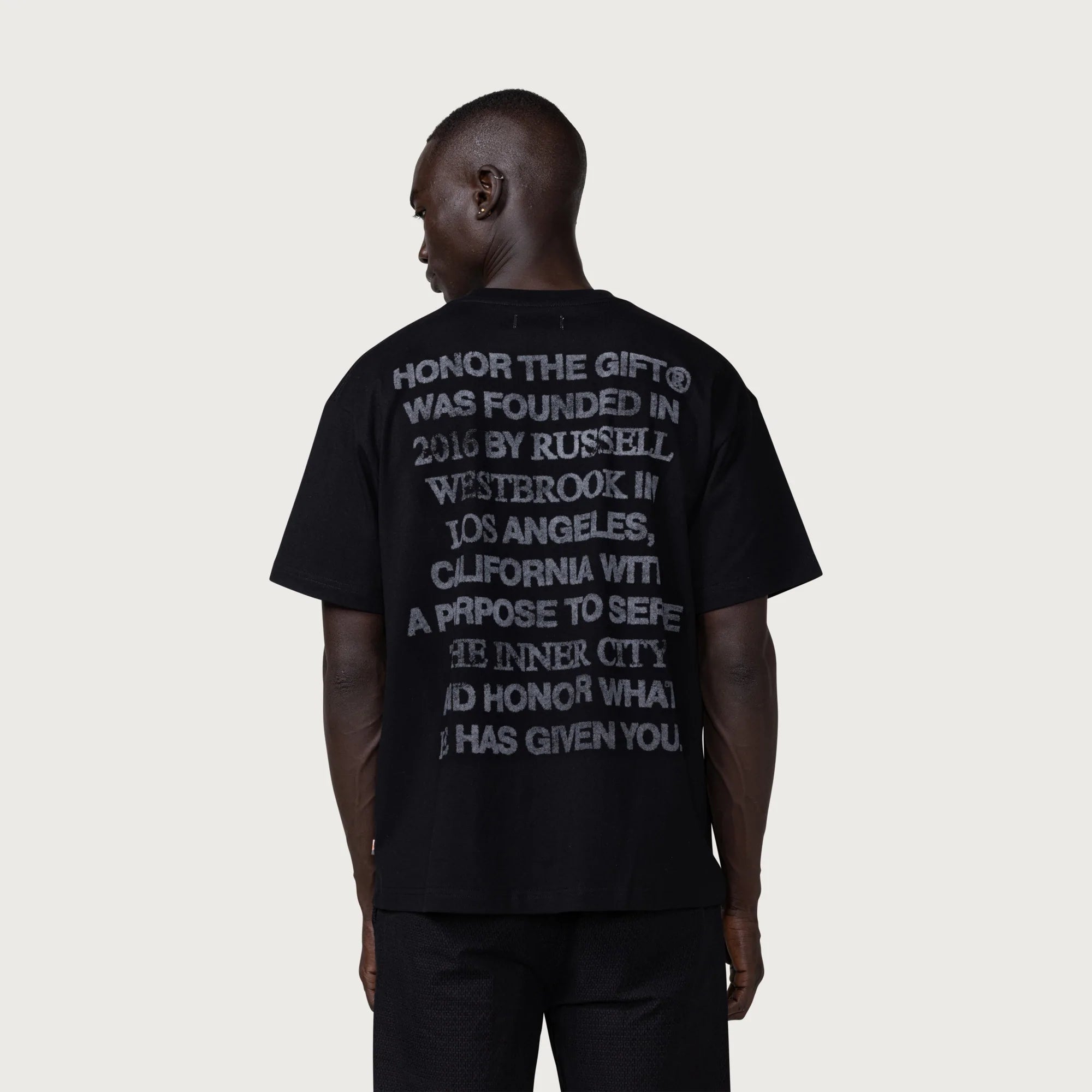 Honor The Gift 2016 T-Shirt 'Black'