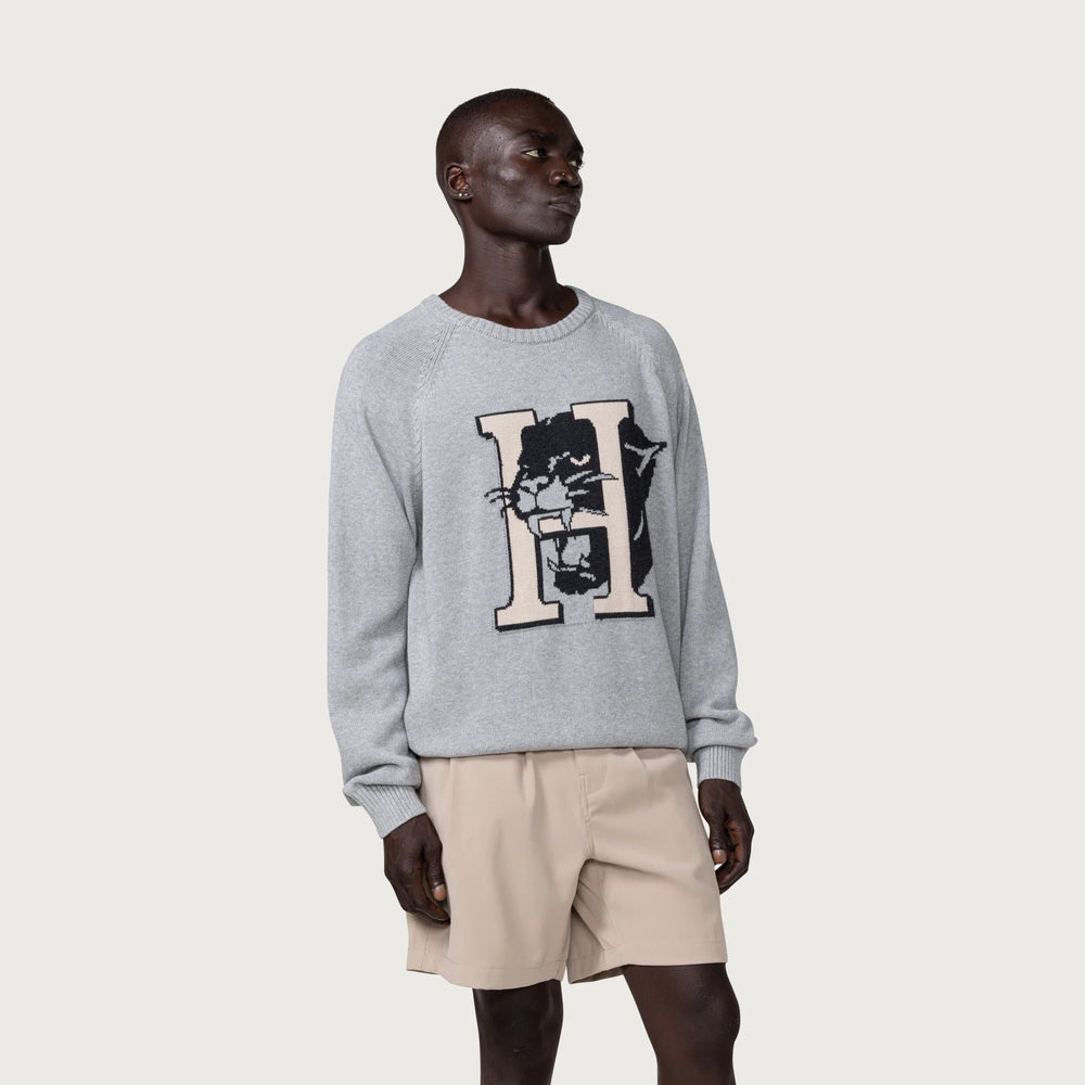 
                  
                    Load image into Gallery viewer, Honor The Gift Mascot Sweater &amp;#39;Grey&amp;#39;
                  
                