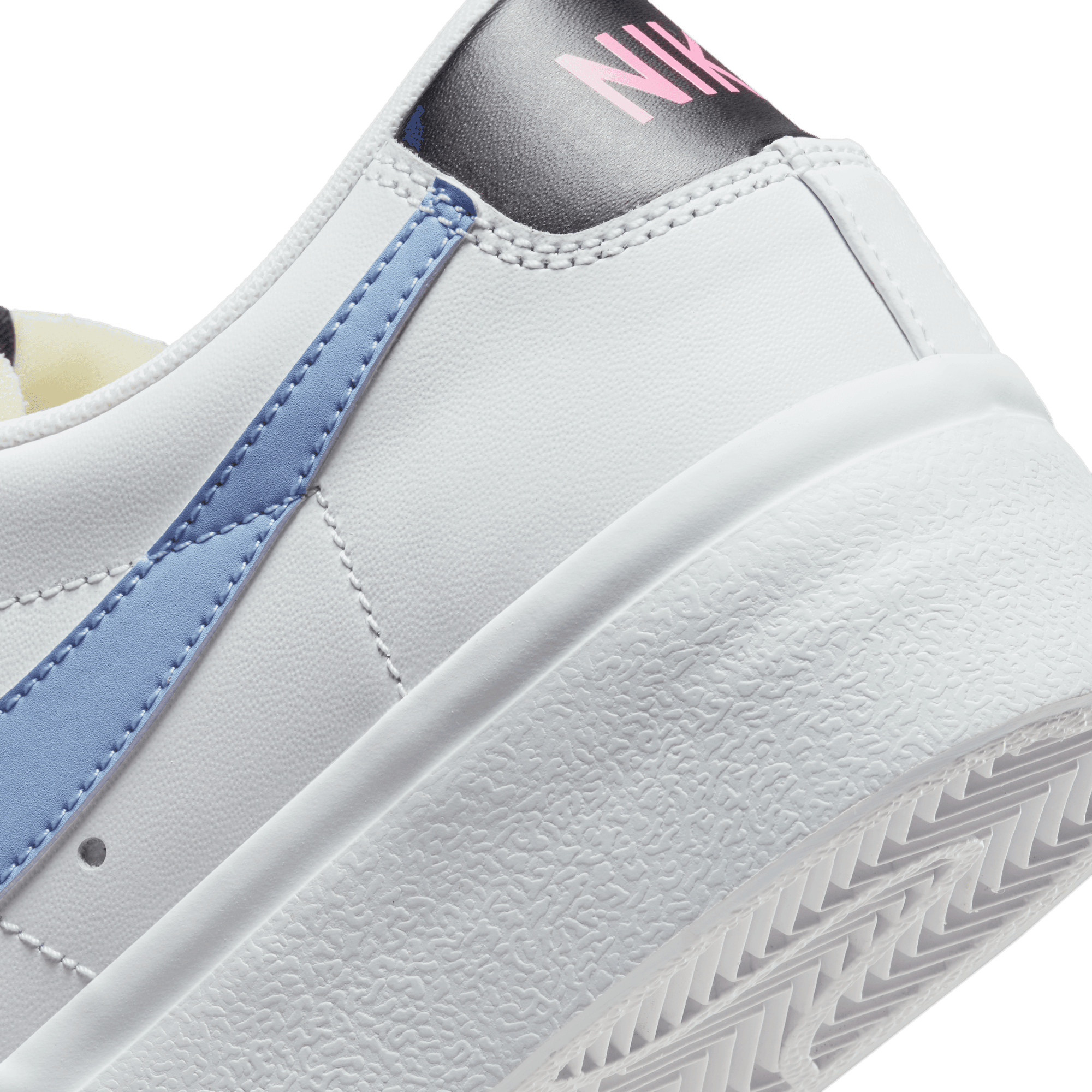 Womens Nike Blazer Low Platform 'White Cobalt Bliss'