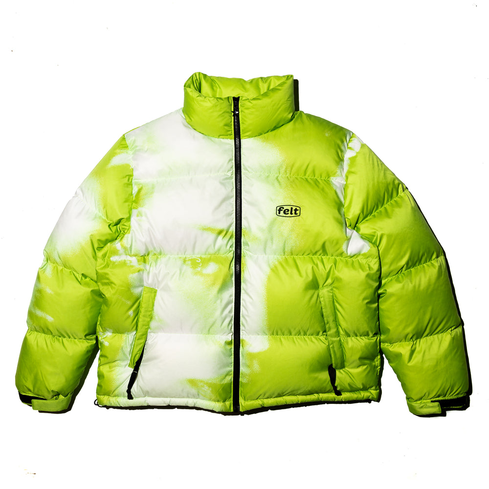 FELT Meg Down Jacket in Slime