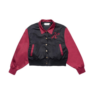 
                  
                    Load image into Gallery viewer, Womens Honor The Gift Stadium Jacket &amp;#39;Maroon&amp;#39;
                  
                